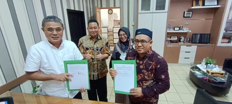 UMRAH-UNSRI Tandatangani PKS untuk Peningkatan Kualifikasi Dosen Fakultas Kedokteran di UMRAH